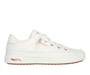 Skechers Women's Arch Fit Arcade - On My Way Sneaker in White, Size 8 | Synthetic