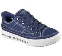 Skechers Women's Arch Fit Arcade-See Ya There Hands Free Slip-ins Sneaker, Navy, 7 UK