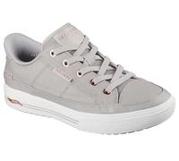 Skechers Women's Arch Fit Arcade-See Ya There Hands Free Slip-ins Sneaker, Taupe, 8