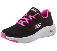 Skechers Women's Arch Fit-Big Appeal Sneaker, Black, 4.5 UK