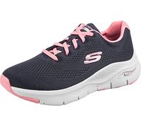 Skechers Women's Arch Fit Big Appeal Sneaker, Navy, 3.5 UK