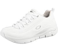 Skechers Women's ARCH FIT CITI DRIVE Sneaker, White, 6 UK medium