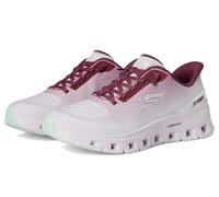 Skechers Women's Arch Fit Glide-Step Pro Sneaker, Lavender Mesh/Burgandy Trim, 4 UK