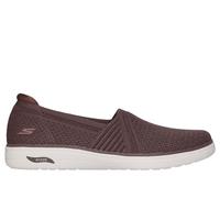 Skechers Women's Arch Fit Inspire - Sydney Shoes in Chocolate, Size 2 | Textile, Vegan, Machine Washable