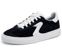 Skechers Women's Arch Fit Legend-Vivid Hues Sneaker, Black/White, 8