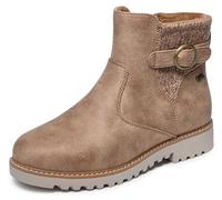 Skechers women's Arch Fit Marlie-Weekend Chat Ankle Boot, Chestnut, 11