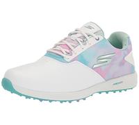 Skechers Women's Arch Fit Pro Grip Flex Golf Shoe Sneaker, White Multi-Coloured, 5.5 UK