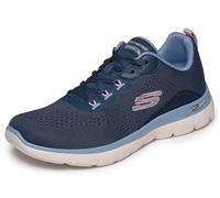Skechers Arch Fit Lace Summits NVLB Navy Light Blue Womens trainers 150754 in a Plain Man-made in Size 4