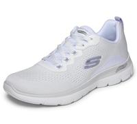 Skechers Women's Arch Fit Summits Daily Flow Trainers, White, 7 UK
