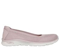 Skechers Women's Arch Fit Sunny - Zen Walk Shoes in Rose, Size 7 | Textile/Synthetic, Vegan, Machine Washable