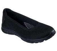 Skechers Women's Arch Fit Sunny Zen Walk Sneaker, Black Knit, 3 UK