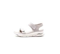 Skechers Women's Arch FIT TOURISTY Flat Sandal, Taupe Mesh, 7 UK