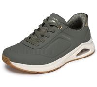 Skechers Women's Arch Fit Uno Relaxing on Air, Olive, 3.5 UK