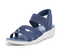 Skechers Women's Wedge Sandal Arya-Cooling Off Hands Free Slip-ins Navy Size 11