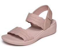 Skechers Women's Arya Favorite Finds Slingback Sandal, Pink, 8 UK