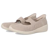 Skechers Women's Arya-Oh, So Sweet Hands Free Slip-ins Mary Jane Flat, Taupe, 9