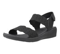 Skechers Women's Arya-On The Rise Sandal, Black, 6.5 UK