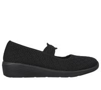 Skechers Women's Arya - That's Sweet Shoes in Black, Size 5 | Textile, Vegan, Machine Washable