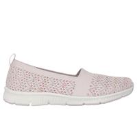 Skechers Women's Be-Cool - Knitwaves Flats in Natural, Size 5 | Textile, Vegan, Machine Washable