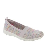 Skechers Womens Be Cool - Sherbet Skies Loafer Flat, Natural Multi, 7.5