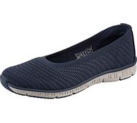 Skechers Women's BE-Cool WONDERSTRUCK Mary Jane Flat, Navy, 3 UK