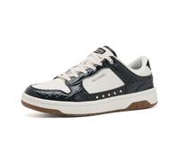 Skechers Women's Benson | Air-Cooled Memory Foam Insole, Duraleather & Patent Overlay Lace-Up