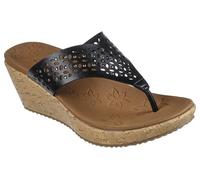 Skechers Women's Beverlee PIER Stroll Sandal, Black, 10 UK