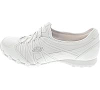 Skechers Women's Bikers Lite Relive Trainers, White, 4 UK