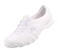 Skechers Women's Bikers Lite Relive Trainers, White, 7 UK
