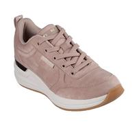 Skechers Women's Billion 2 Prissy N Plush Sneaker, Taupe Crushed Microfiber, 7 UK