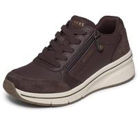 Skechers Women's Billion Flex Luxe Up Trainer, Brown, 3 UK