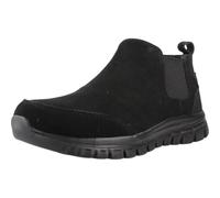 Skechers Womens Black Flat Boots 100894