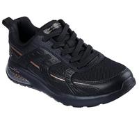 Skechers Women's Bobs Air Tiered Vision Sneaker, Black Synthetic/Textile, 6.5 UK