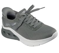 Skechers Women's Bobs Arc Waves 2.0 Now It Slip-in Trainers, Olive Engineered Knit, 5.5 UK