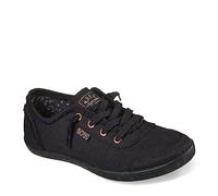 Skechers Women's Bobs B Cute Sneaker, Black, 3.5 UK