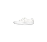 Skechers Women's Bobs B Cute Sneaker, White Canvas, 5.5 UK