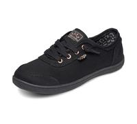 Skechers Bobs B Cute Women's Sneakers, Black Canvas Trim, 8 UK