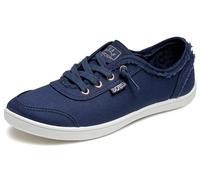 Skechers Women's Bobs B Cute Sneaker, Navy Canvas, 2.5 UK