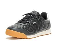 Skechers Women's Bobs Billie Wild Comfort Sneaker, Black Pu, 3 UK