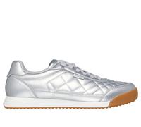 Skechers Women's BOBS Billie - Wild Comfort Sneaker in Silver, Size 6.5 | Synthetic, Vegan