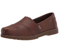 Skechers Women's BOBS Chill Lugs-Urban Spell Loafer, Brown, 7