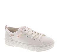 Skechers Women's Bobs Copa Sneaker, Off White Canvas, 3.5 UK