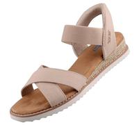 Skechers Women's BOBS Desert Kiss Golden Lily, Natural, 8 UK