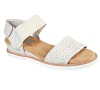 Skechers Women's Desert KISS Sandal, White, 5 UK