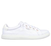 Skechers Women's Bobs D Vine Womens Canvas Shoes - Wht White Canvas - Size: 3