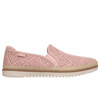 Skechers Women's BOBS Flexpadrille LO - Sunset Step Slip-On Shoes in Rose, Size 3 | Textile, Vegan