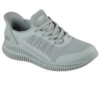 Skechers Women's Bobs Geo Lite Divine Pace Sneaker, Sage Knit, 4 UK