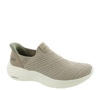 Skechers Women's BOBS Infinity Daily Vision Sneaker, Taupe, 7 UK