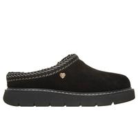 Skechers Women's Keepsakes Lite-Fuzzy Dreams Slipper, Black/Black, 4 UK