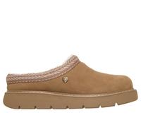 Skechers Women's BOBS Keepsakes Lite - Fuzzy Dreams Mule in Chestnut, Size 6.5 | Leather/Textile